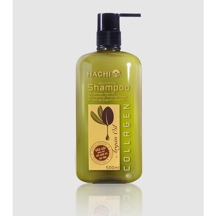  Dầu gội Hachi Argan cho tóc khô & hư tổn 500ml (MP8081) 