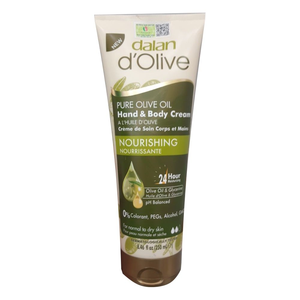  Kem dưỡng da tay & toàn thân Dalan D'Olive 250ml - MP8351 