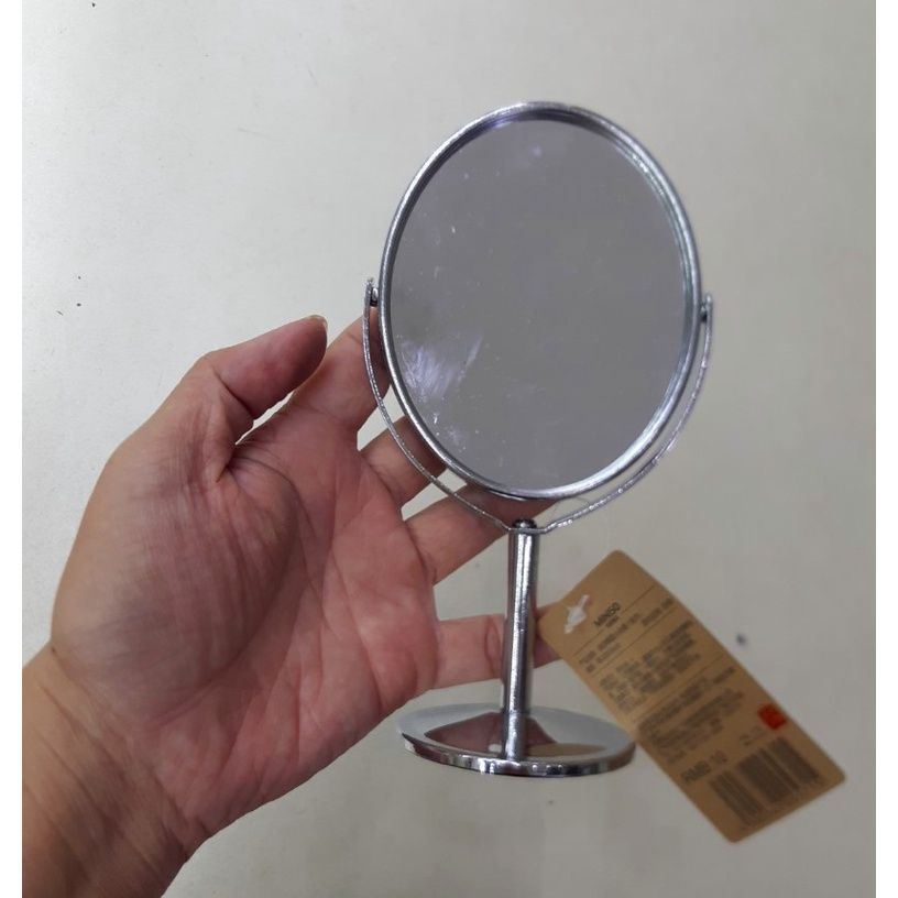 Gương soi Miniso oval, gương soi 2 mặt tròn  (MP7964 MP7965) 