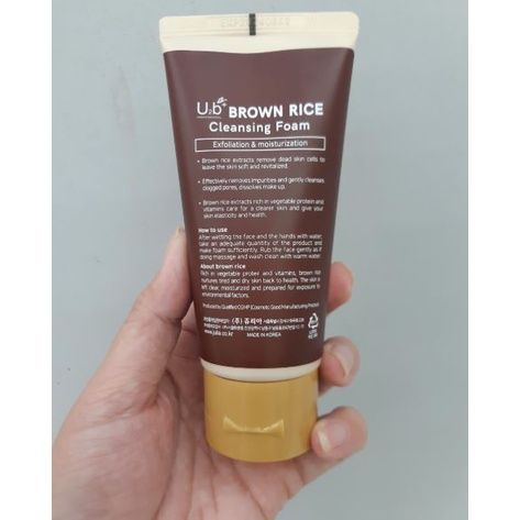  Sữa rửa mặt gạo tẩy da chết, dưỡng ẩm U2b 75ml - MP8374 