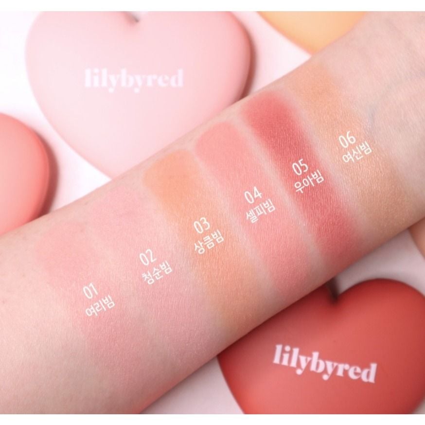  Má Hồng Dạng Kem Lilybyred Luv Beam Cheek Balm (MP9126 - MP9129) 