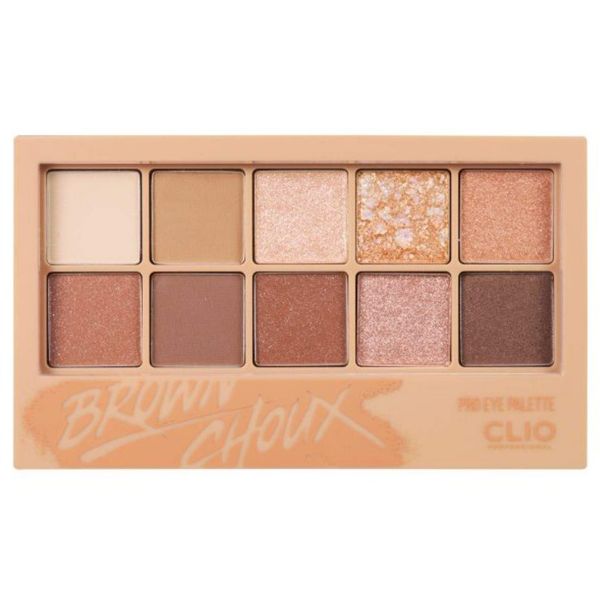 Bảng Mắt Clio Pro 02 Brown Choux Eye Palette