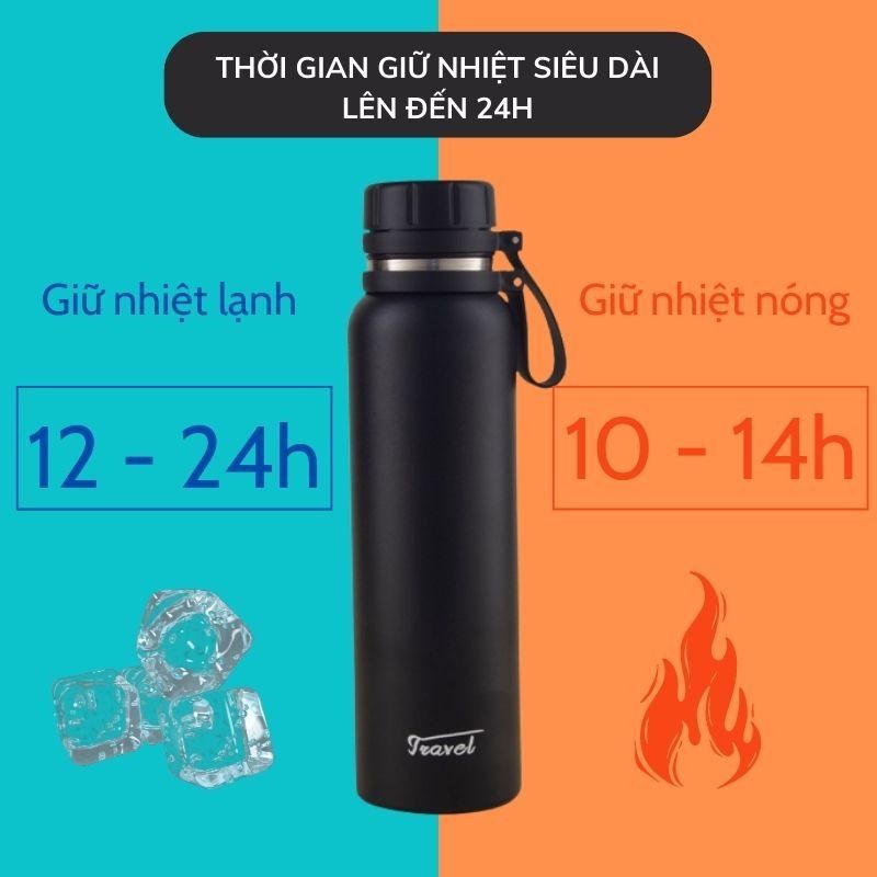 Bình giữ nhiệt Travel 650ml (QT0084) 