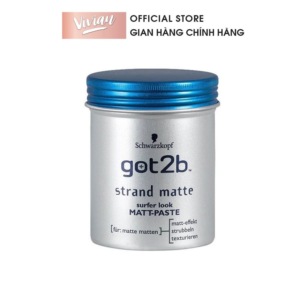  Wax tạo kiểu tóc Schwarzkopf got2b 100ml (MP3842) 