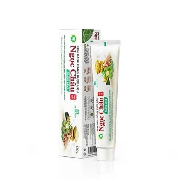 Kem đánh răng Ngọc Châu trắng sáng 170g