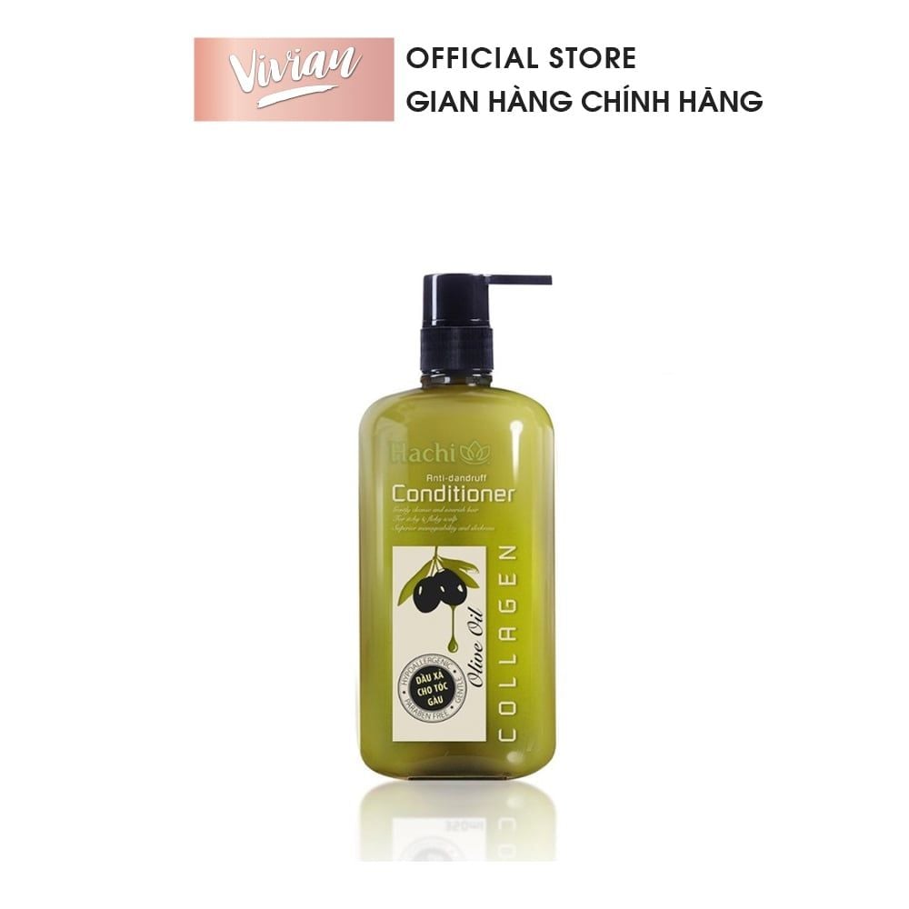  Dầu xả Hachi chiết xuất Oliu cho tóc gàu 500ml (MP8086) 
