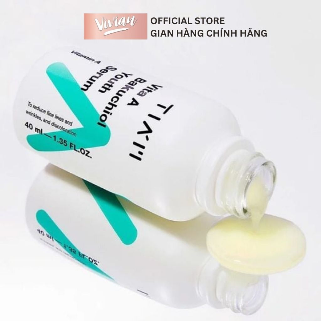  Serum TIA'M căng bóng, trẻ hóa da - TIA'M Vita A Bakuchiol Youth 40ml (MP9176) 