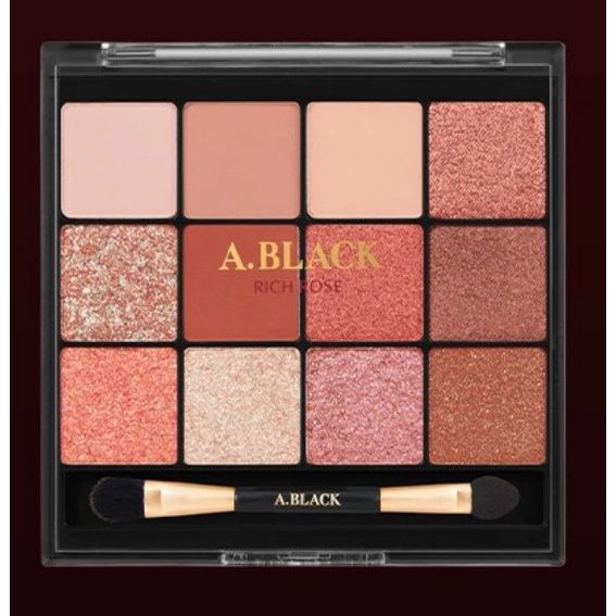 Màu mắt 12 ô Clio A.Black Glam Change Multi Palette #02