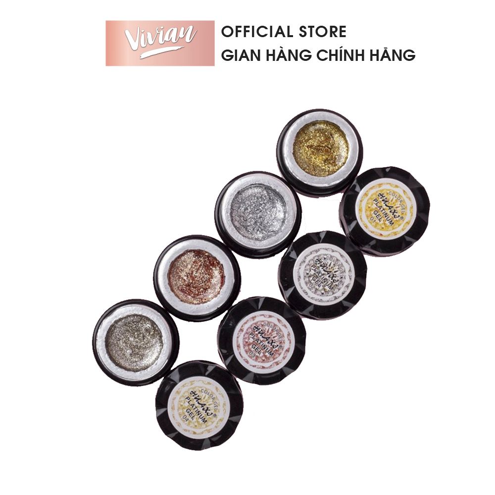  Gel nhũ viền platinum Huaxi (SO1685 SO1686 SO1687) 