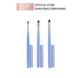  Cọ gel xéo cán xanh số 4-6 (NA4389 NA4390) 