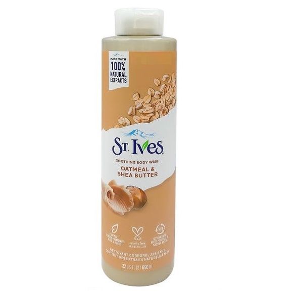  Sữa tắm St.ives yến mạch và bơ 650ml (MP4797) 