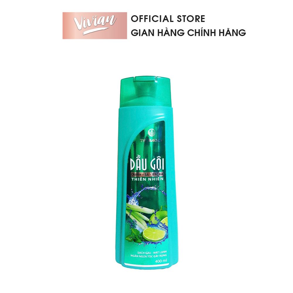  Dầu gội Chanh Sả Bạc Hà Thorakao 400ml (MP4740) 
