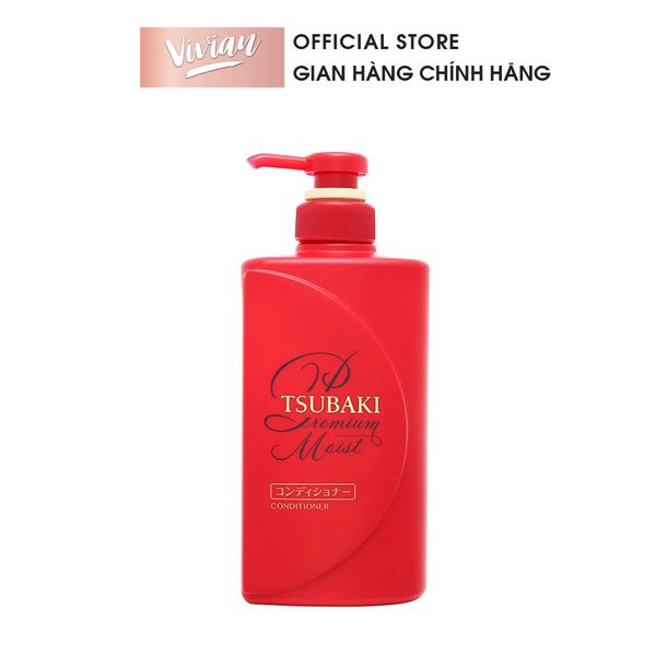 Dầu xả dưỡng tóc bóng mượt Tsubaki Premium Moist Conditioner