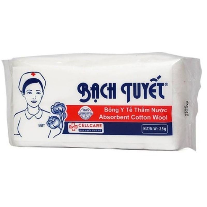  Bông y tế Bạch Tuyết 25g (NA0922) 