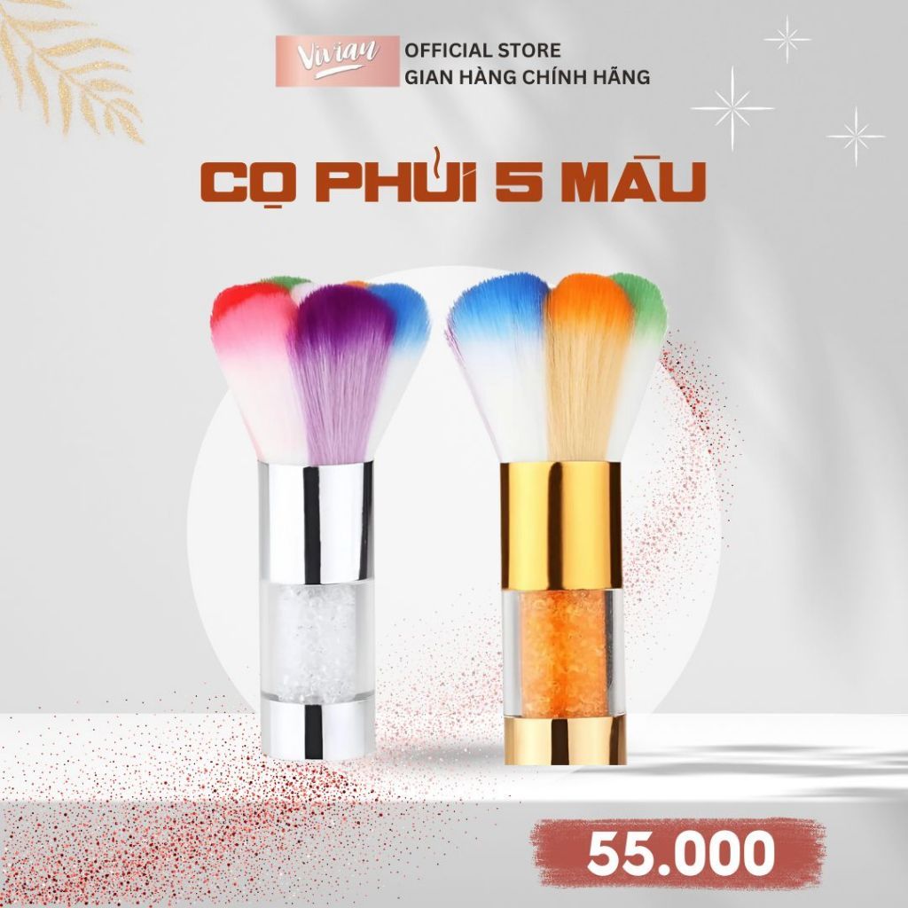  Cọ phủi 5 màu (TO2730) 