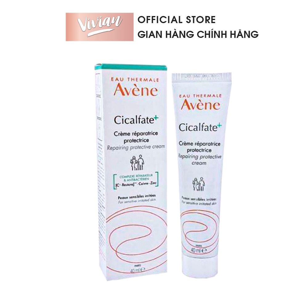  Kem phục hồi da, liền sẹo Avène Cicalfate+ 40ml - MP8303 