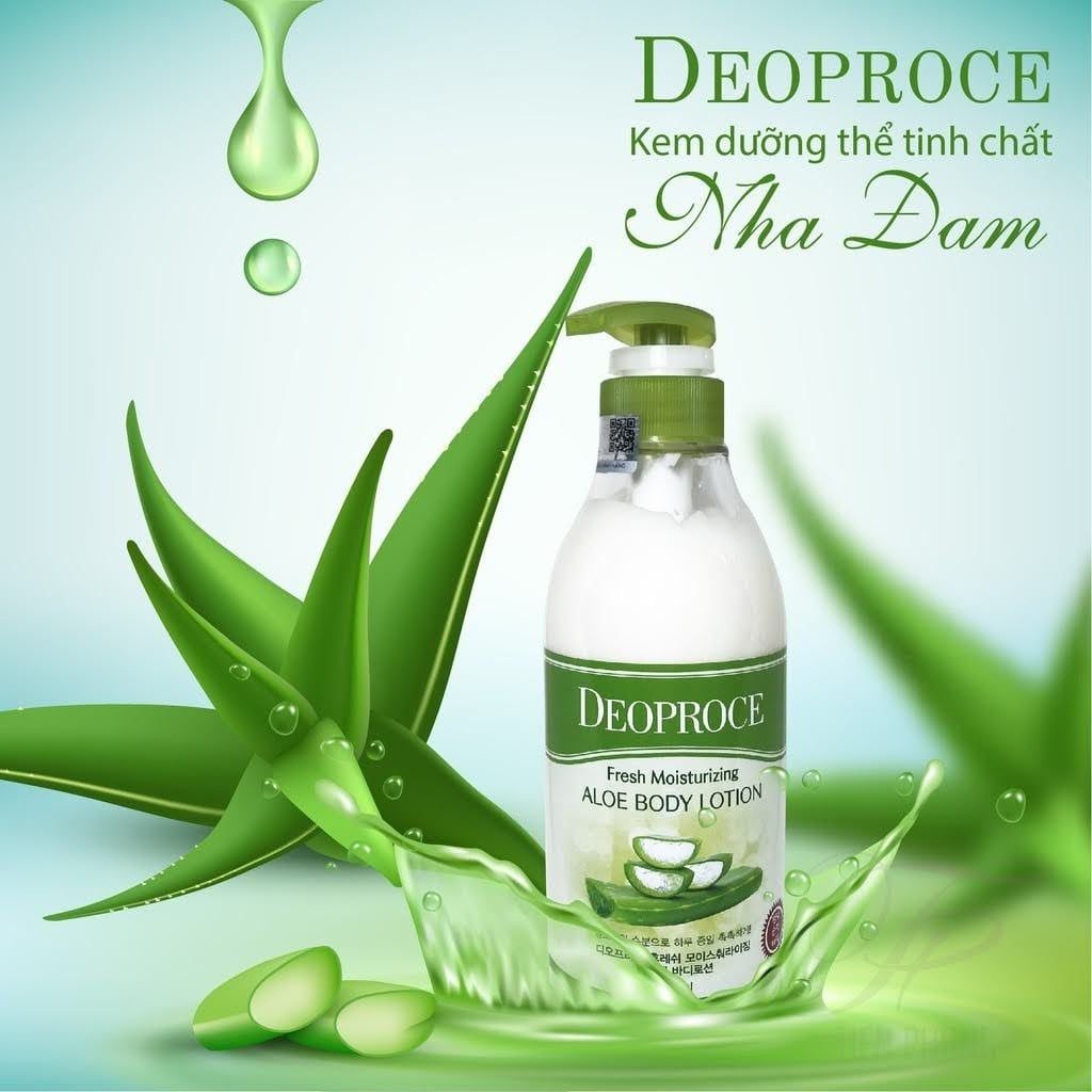  Kem dưỡng thể tinh chất nha đam Deoproce 500ml (MP7682) 