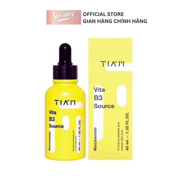  Serum TIA'M dưỡng sáng, phục hồi cho da mụn Tia'm Vita B3 Source 40ml (MP9174) 