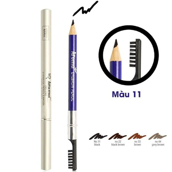 Chì Vẽ Mày AROMA Eyebrow Pencil