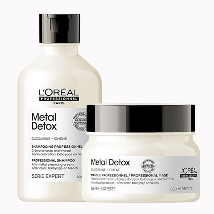  Hấp dầu Loreal Metal Detox dành cho tóc mảnh 500ml (MP7820) 