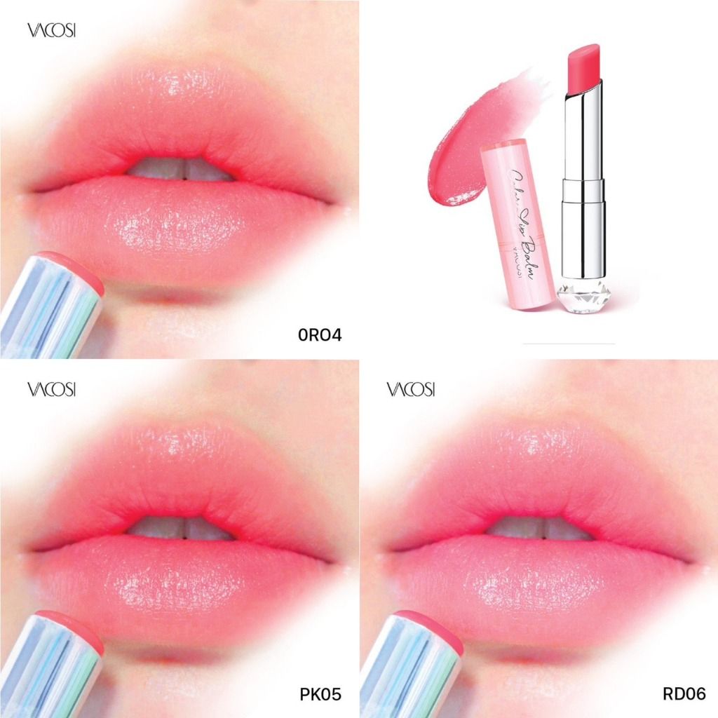  Son dưỡng có màu Vacosi Color Lip Balm (MP8760  MP8761  MP8762  MP8763  MP8764  MP8765) 