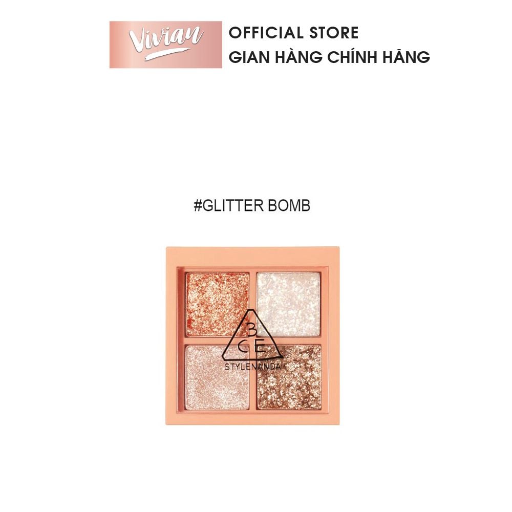  Màu mắt 4 ô 3CE #Glitter Bomb EG094 (MP8066) 