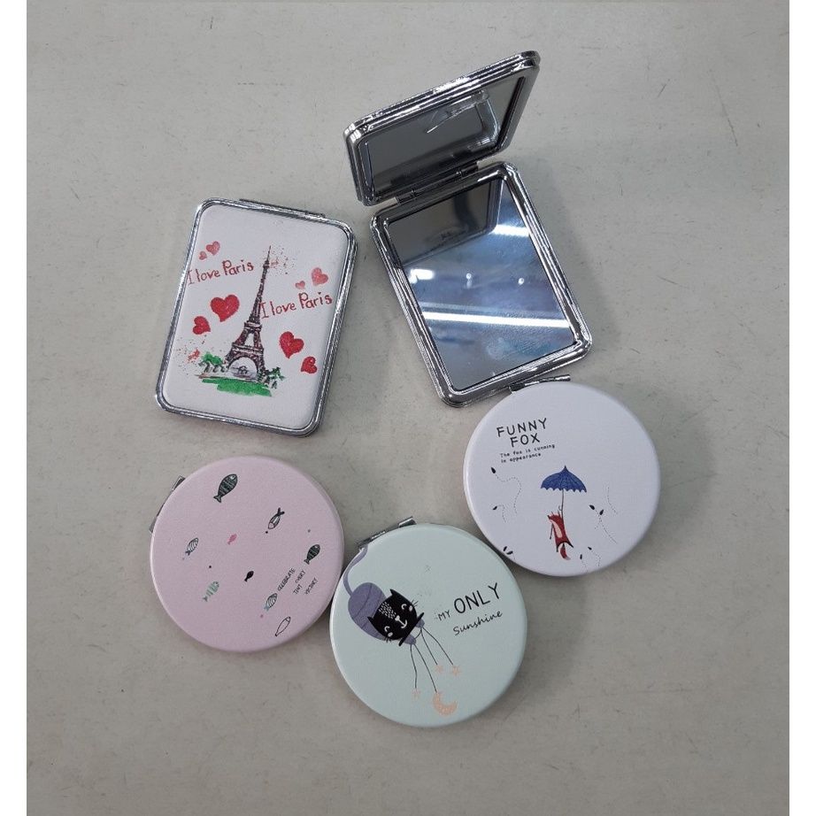  Gương soi mini 2 mặt kính 35D (TS0852) 