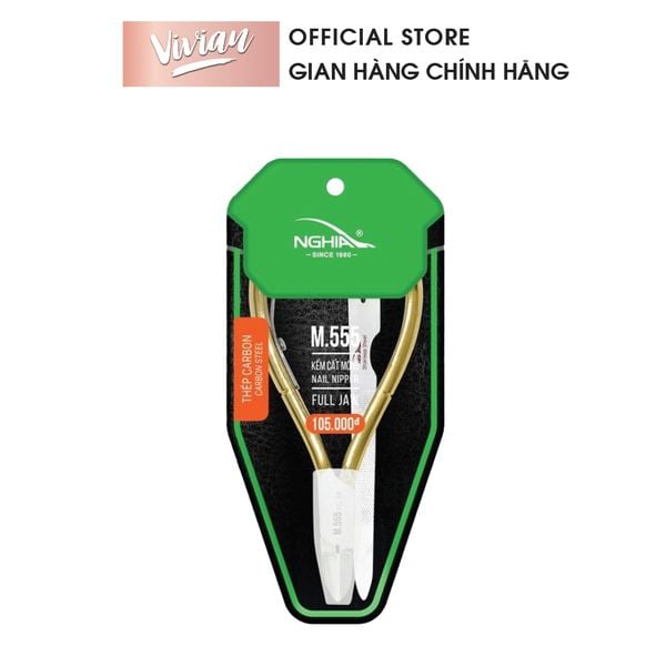 Kềm cắt móng M.555 Kềm Nghĩa thép chuyên dụng