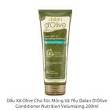  Dầu xả Dalan D’Olive 200ml - Volumizing - MP8353 