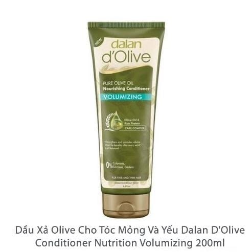  Dầu xả Dalan D’Olive 200ml - Volumizing - MP8353 