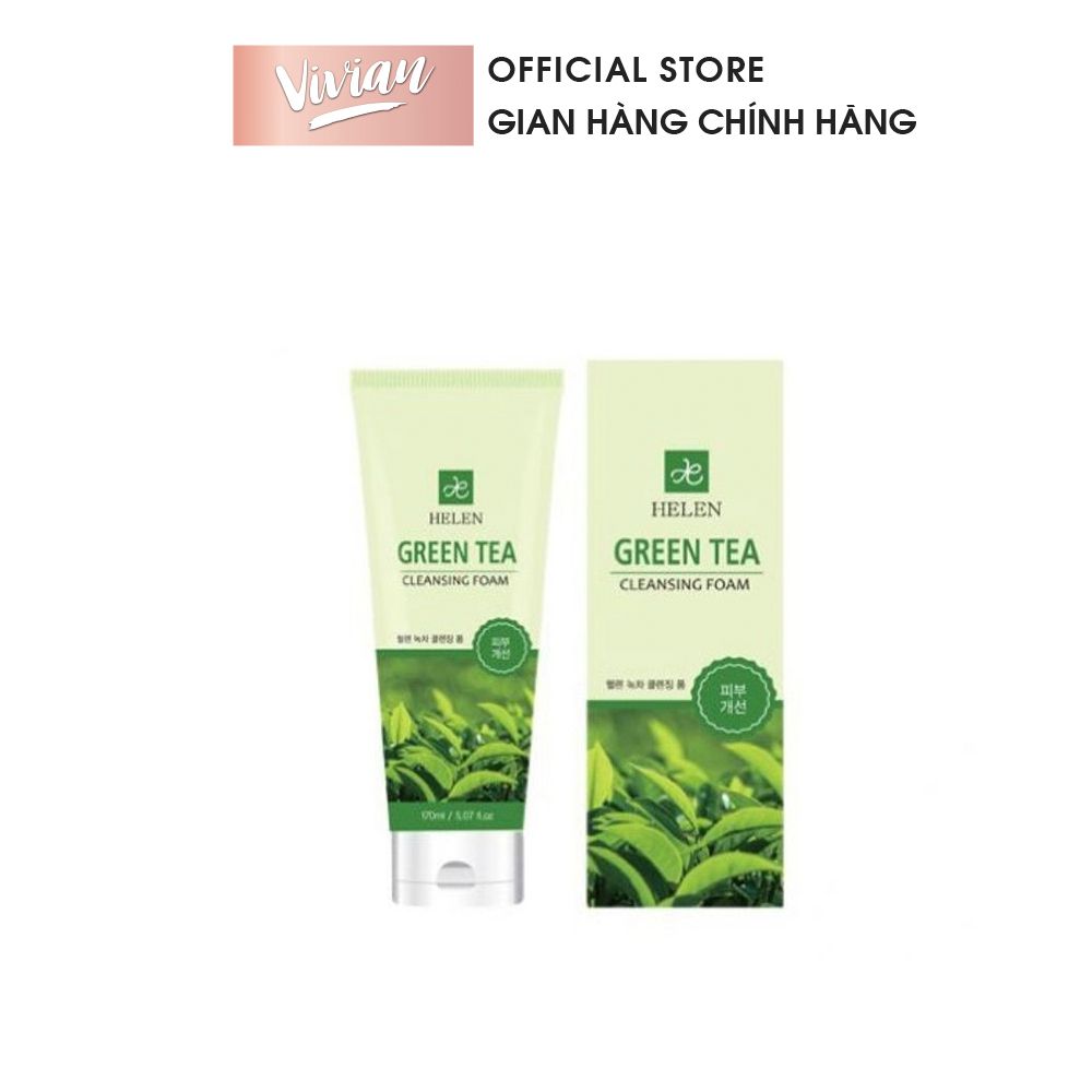  Sữa rửa mặt tạo bọt gạo Helen 170ml (MP8661  MP8662) 