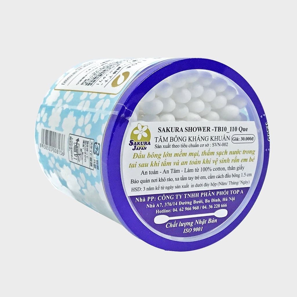  Tăm Bông Sakura TB10 (110 que) - MP3450 