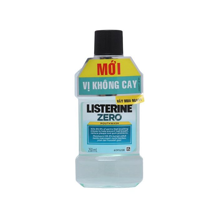  Nước súc miệng Listerine 250ml (không cay) (MP6927) 