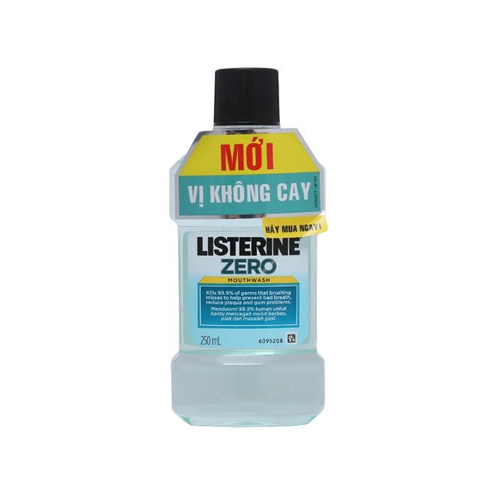  Nước súc miệng Listerine 250ml (không cay) (MP6927) 