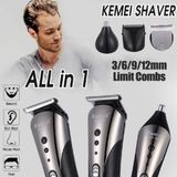  Tông Đơ Cắt Tóc Kemei Km-1407 Sạc Điện Sử Dụng Chuyên Nghiệp Đa Năng Cho Nam (TO2543) 