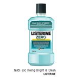  Nước súc miệng Listerine 250ml (không cay) (MP6927) 