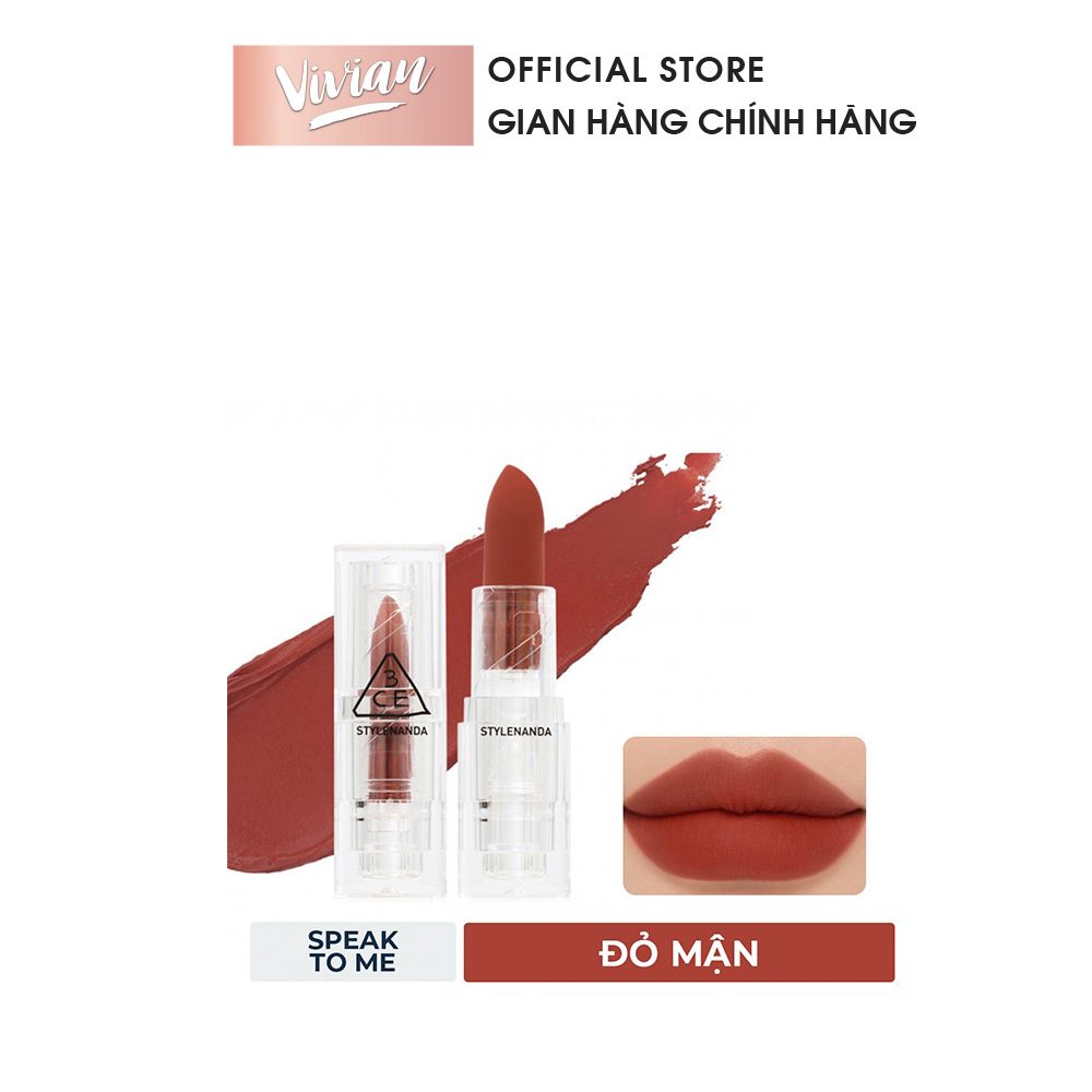  Son 3CE Soft Matte Lipstick #Speak To Me - MP8331 