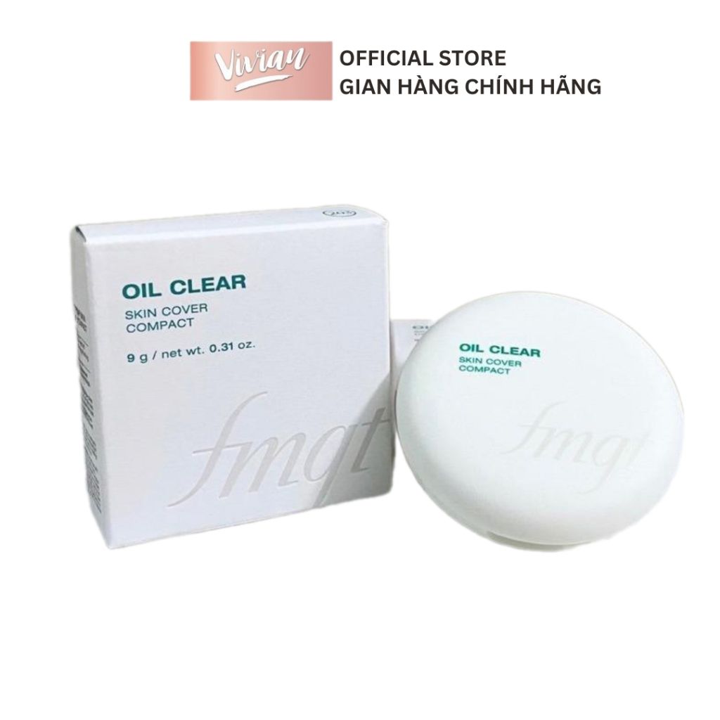  Phấn phủ kiềm dầu Oil Clear Skin Cover Compact The Face Shop (MP9189) 