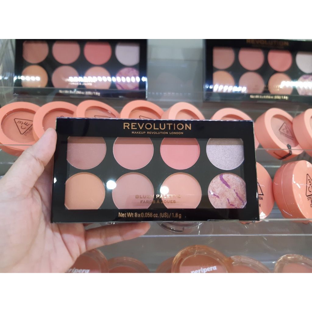  Má hồng Revolution Ultra Blush Palette #Hot Spice - MP8530 