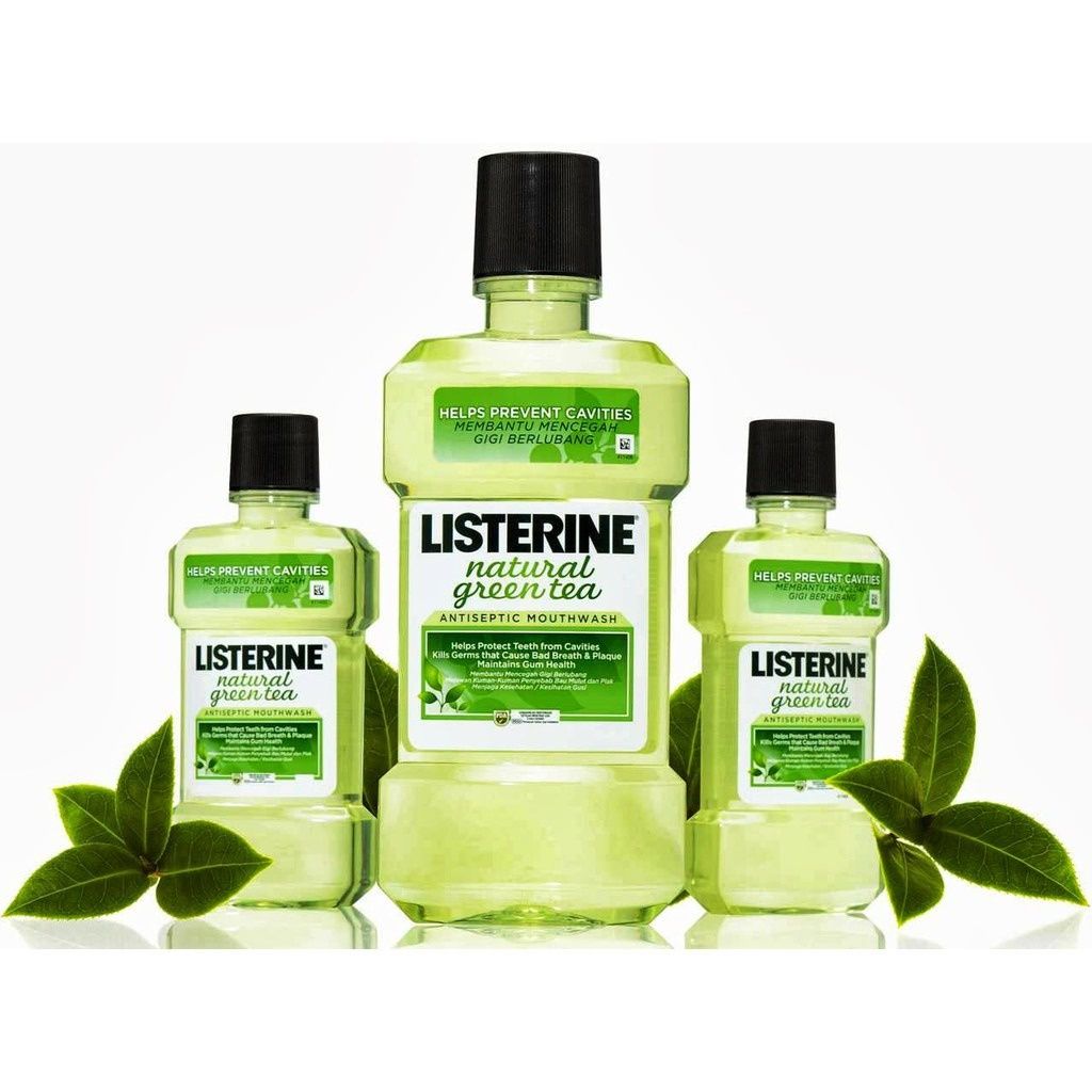  Nước Súc Miệng Ngừa Sâu Răng Listerine Natural Green Tea 750ml (MP6928) 