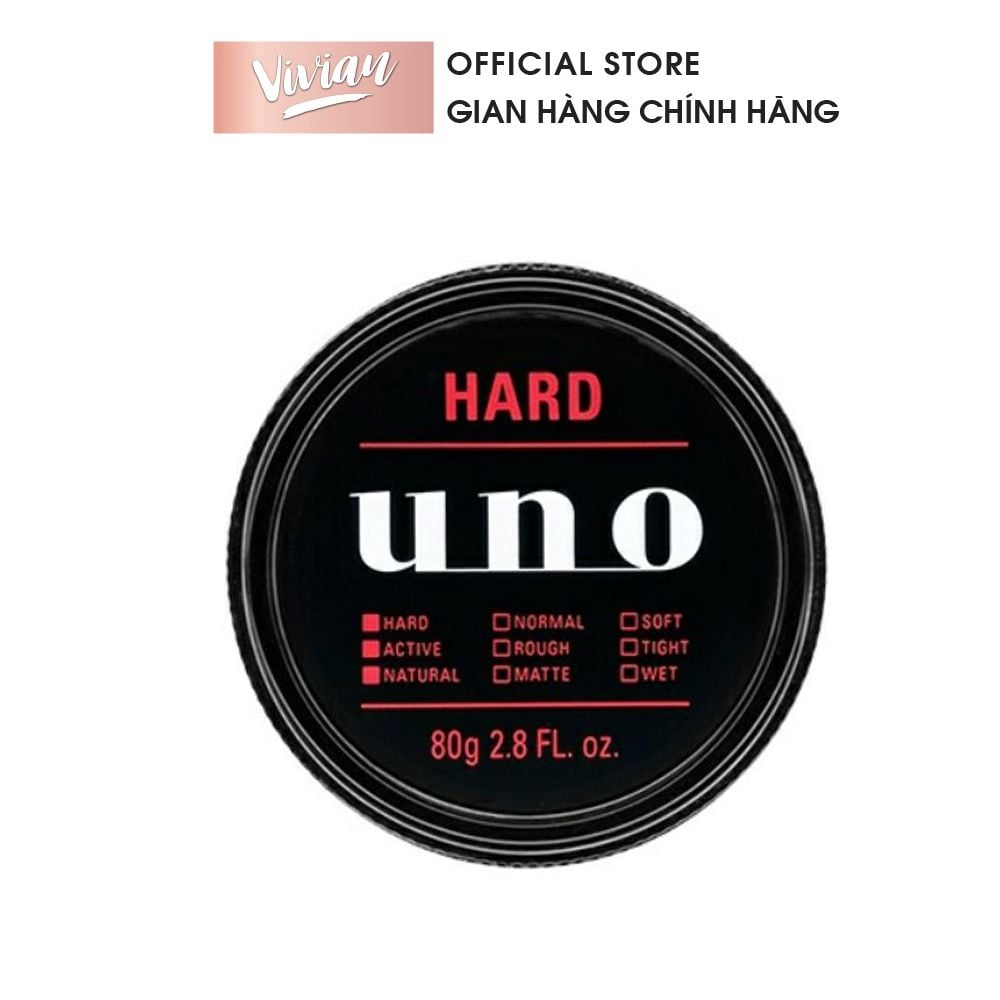  Sáp vuốt tóc UNO SHISEIDO 80g (Hard) - MP8198 