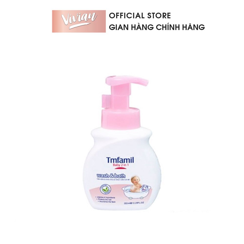  Sữa tắm gội baby Tmfamil 2in1 350ml (MP7978) 