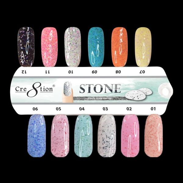 Sơn gel Stone Cre8tion hàng mỹ (gel giả đá)