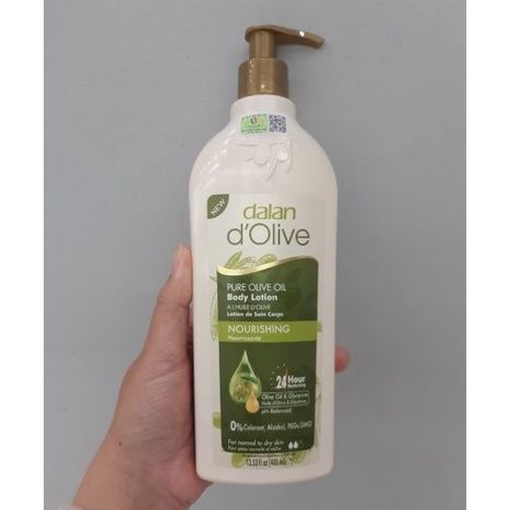  Sữa dưỡng thể trắng da Dalan D’Olive size 400ml - MP8352 