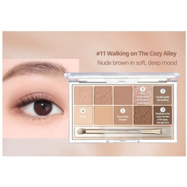 Màu mắt 10 ô Clio Pro Eye Palette #11