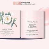  Kem dưỡng body nâng tông hoa trà Weilaiya 200g (MP9287) 