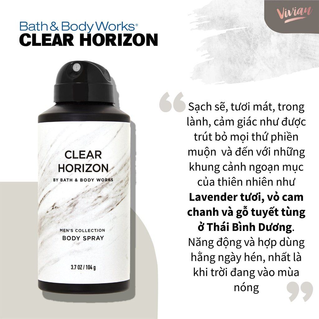  Xịt toàn thân Bath & Body Works 104g (MP7894) 