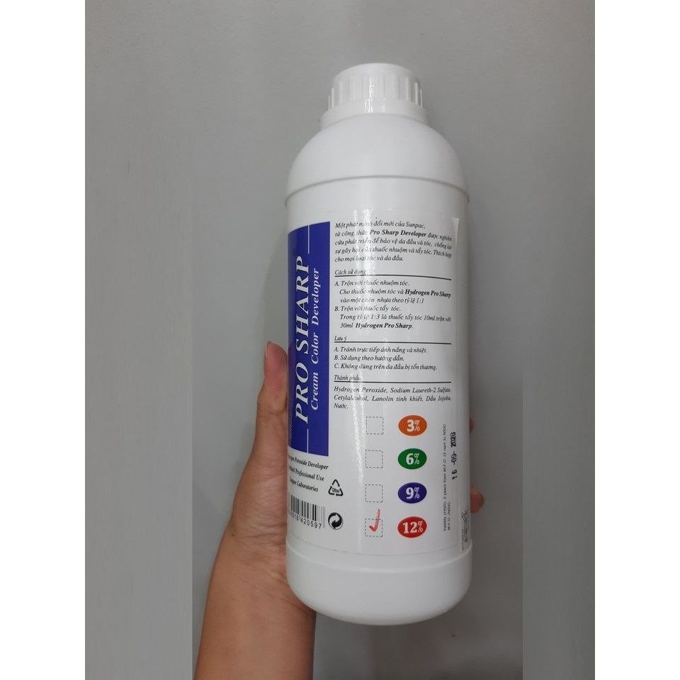  Kem trợ nhuộm Oxy Prosharp (TO2361 TO2362 TO2363) 