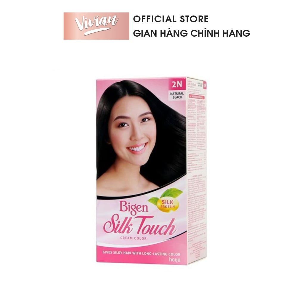  Thuốc nhuộm tóc phủ bạc Bigen Silk Touch 80ml (TO2196 - TO2205) 