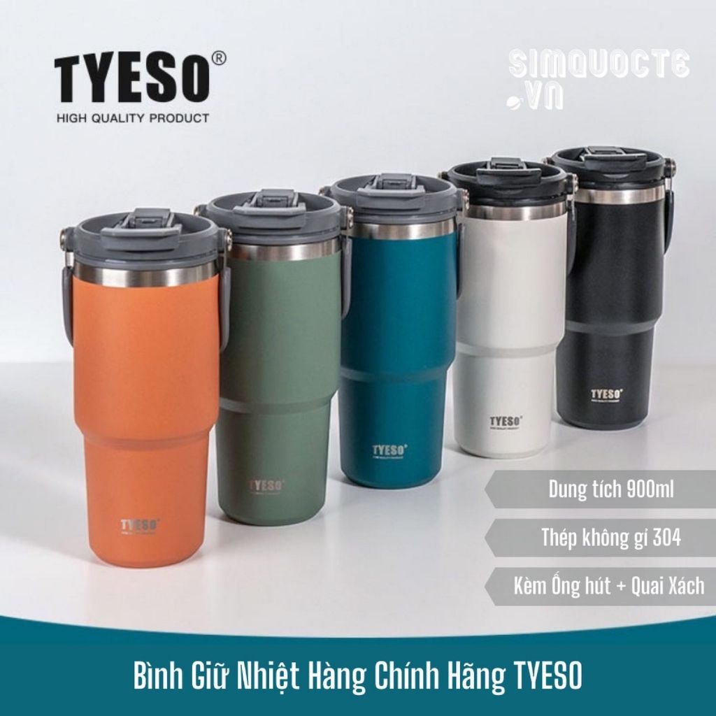  Ly giữ nhiệt Tyeso (QT0099  QT0100  QT0101  QT0102) 
